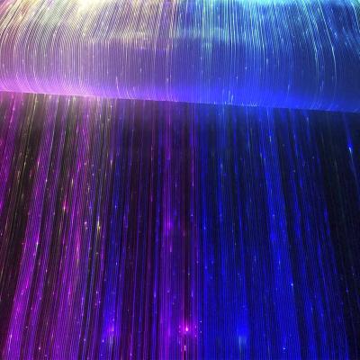 China Viable Multiple Color LED Luminous Fabric Luminous Fiber Optic Cloth for sale