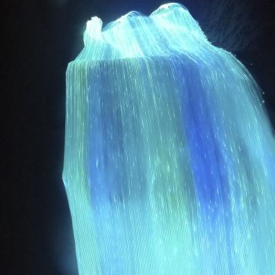 China Sustainable factory sells fiber optic luminous fabrics for sale