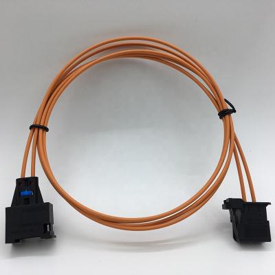 China Industrial Fiber Optic Cable MOST Control Fiber Optic Patch Cord Male To DAS7-39 Female for sale