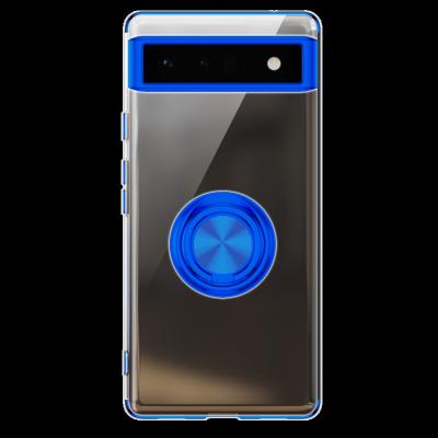 China New Shockproof Electroplating Waterproof Phone Case For Google Pixel6 Series 120+360 Degree Freely Rotate Phone Sale With Magnetic for sale