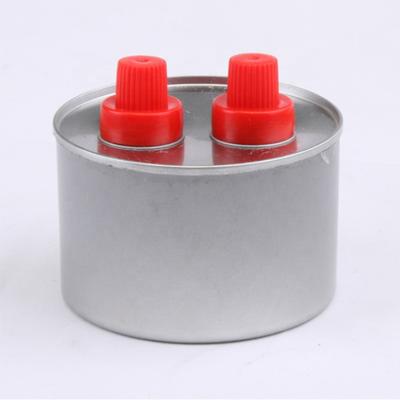 China Eco-friendly Tin Box Hot Sale Empty Fuel Alcohol Packaging Can With Plastic Seal Cover for sale