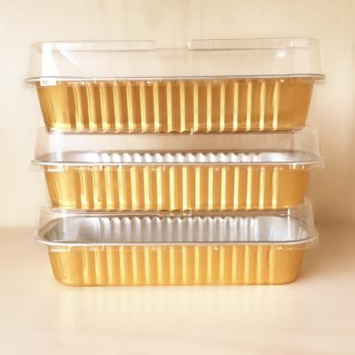 China Eco - Friendly Disposable Food Grade Aluminum Foil Cake Container for sale