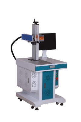 China White And Blue Equipment KR 3D Laser Marking Machine For Metal Gold Silver for sale