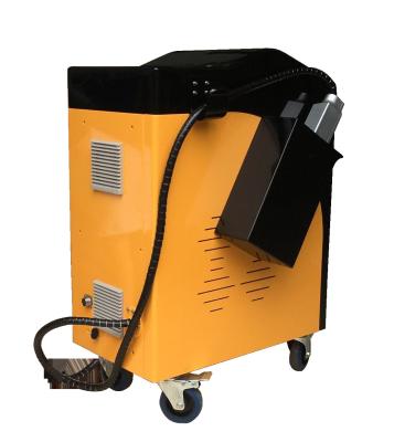 China Oxide Removal 120W Fiber Laser Cleaning Machine Mold Cleaning Surface Preparation for sale