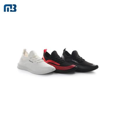 China Anti-Smell China Factory Ready To Ship Fashion Comfortable Lace Up Type Red White Black Men CasualShoes for sale