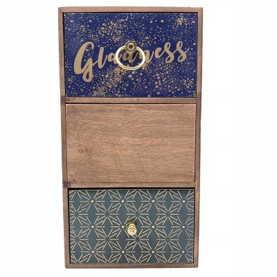 China Wholesale Eco-friendly Custom Design Wooden Jewelry Box Jewelry Box Jewelry Organizer for sale