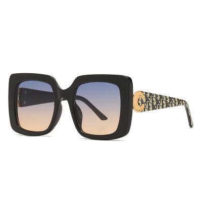 China Fashion Sunglasses Luxury Shades 2022 Wholesale Women Sun Glass Square Shade Sunglasses for sale