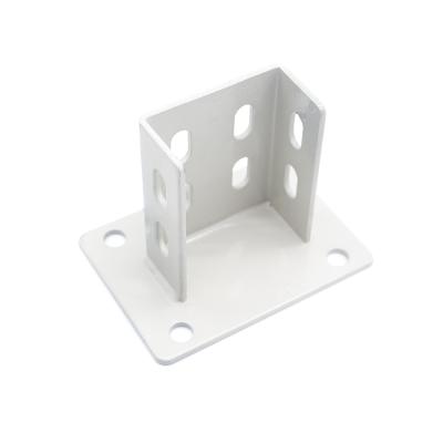 China Fixed Aluminum Profile Base 3060 Floor Mount Base Plates For Aluminum Profile for sale