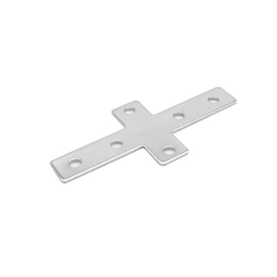 China Factory Custom Aluminum Plate Cheap Aluminum Connecting Plate 3030 Steel Connecting Cross Shape for sale