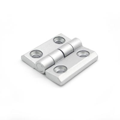 China Aluminum Profile 3030 Metal Cabinet Hinge 30 Hole Distance Aluminum Profile Connector Zinc Alloy for sale