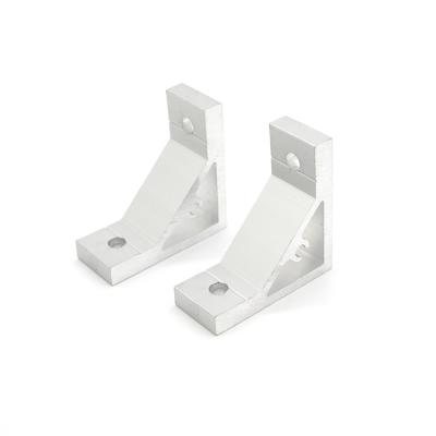 China Aluminum Profile 90 Degree Thickened Corner Corner Aluminum Joint Socket Bracket For 3030 Aluminum Profile for sale