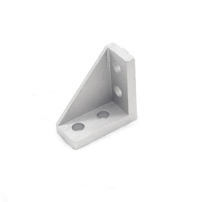 China Aluminum Profile 20x40 Single Side Die Casting Bracket for sale