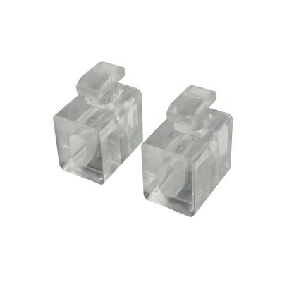 China 2021 Plastic Connect Two Profiles Transparent Plastic Gasket Aluminum Plate Aluminum Connection Block for sale