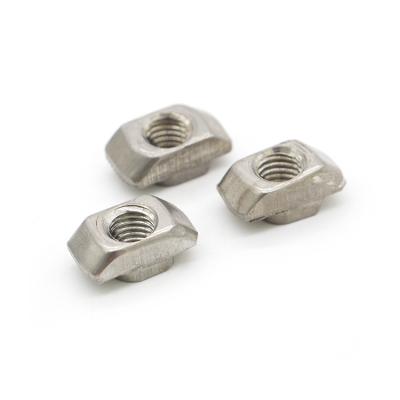 China Connecting Type 45 Nut Boat Hammer T Nut Heavy Industry Aluminum Profile Nut Accessories European Standard Nut for sale