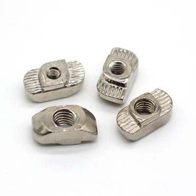 China M3M4M5M6 Ship Hammer T-Nut Profile Heavy Industry Profile Nut Factory New Product 30 European Standard Aluminum Accessories for sale