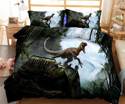 China Anti-Static Bedding Set Printed Bed Suit Nordic Lightweight Luxury Style for sale