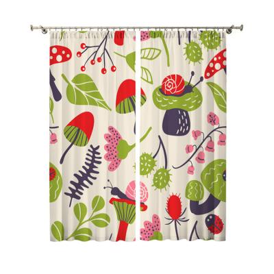 China Printing New Innovative Product Sheet Factory Printing Decorative Curtain Living Room Curtain for sale