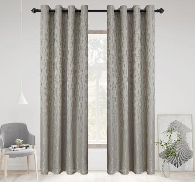 China Wholesale Hot Selling Insulated Window Curtain Covering Blackout Curtain Fabric For Linving Room And Factory for sale