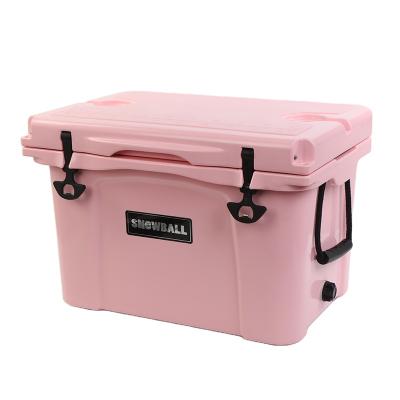 China 35L/37QT 35L LLDPE Insulated Plastic Cooler Box For Keeping Ice for sale