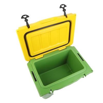 China 50L Rotomolded LLDPE Insulated Ice Cooler Box Fishing And Picnic Ice Cooler Box for sale