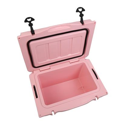 China 25L Insulated PE, LLDPE+PU FOAM Rotomolded Food Cooler Box For Picnic Camping for sale