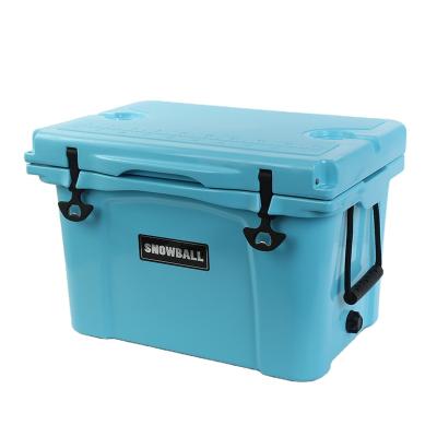 China 25L Insulated Rotomolded Cooler Box To Keep Ice LLDPE+PU FOAM for sale