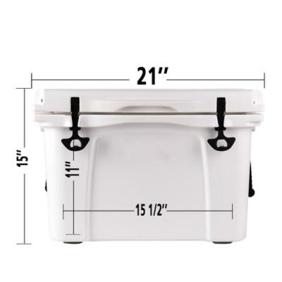 China Rotomolding Insulated Plastic Ice Cooler Box Fishing Cooler Box for sale