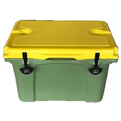 China Rotomolded PE, LLDPE+PU FOAM Insulated Cooler Box For Camping for sale