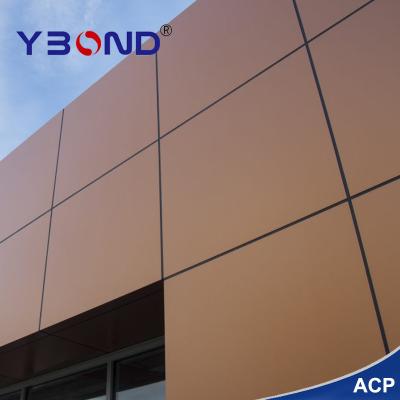 China Traditional Popular PVDF Coated Exterior Aluminum Composite Panel For Cladding Use for sale