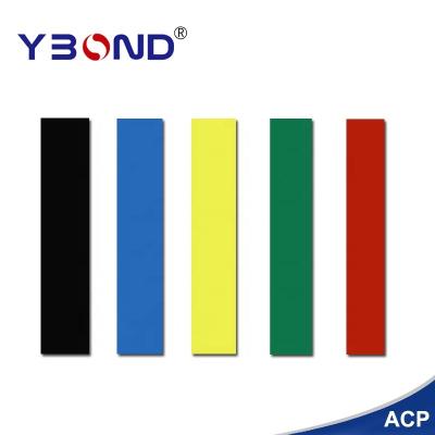 China Modern Exterior Aluminum Composite Wall Cladding Building Materials PVDF Panel ACP for sale