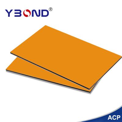 China Building Material Modern PE Aluminum Composite Wall Panel Sheets For Interior Decoration for sale