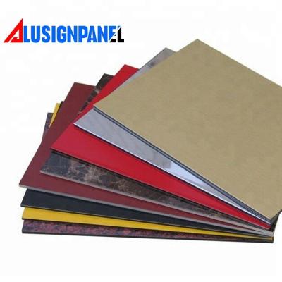 China Modern External Aluminum Decorative Cladding ACP Panel Aluminum Composite Panel for sale