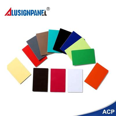 China Modern Aluminum Composite Panel With Colorful Design 3mm 4mm 5mm ACP for sale