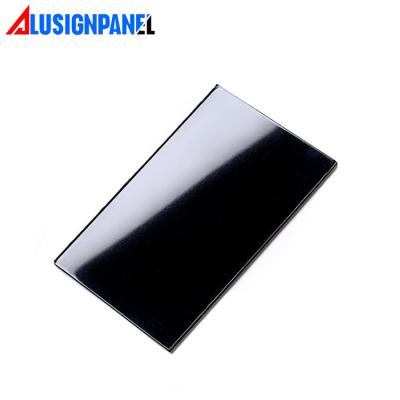 China ACP ACM Modern Mirror Interior Exterior Composite Aluminum Wall Panel for sale