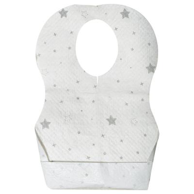 China Wholesale Cute Waterproof Antibacterial Disposable Baby Bibs Manufacturer Easy To Use Baby Bibs for sale