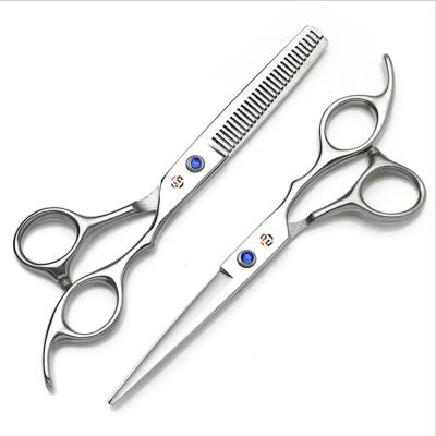 China Cheap 6.0 Inch Best Cost Effective Right Handed Scissors Selling Professional Hairdressing Hair Barber Scissors Set for sale