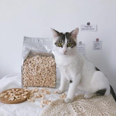 China Viable Freeze Dried Pet Snacks Treats Freeze Dried Chicken Cat Pet Food for sale