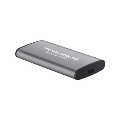 China TOROSUS 1TB Alloy SSD Aluminum Portable External Hard Drive With Type-C To Connecting USB3.0 Port for sale