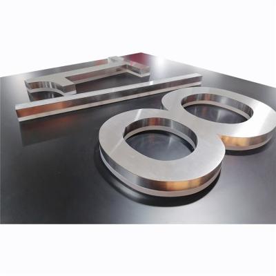 China Custom aluminum led backlit metal letter letters/acrylic letter sign factory direct supply sign board for sale