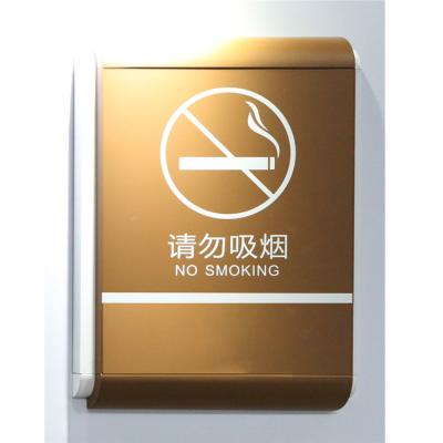 China Hot Selling Indoor Aluminum Signage Alumetal Advertising Alumetal Aluminum Signage Warning Sign for sale