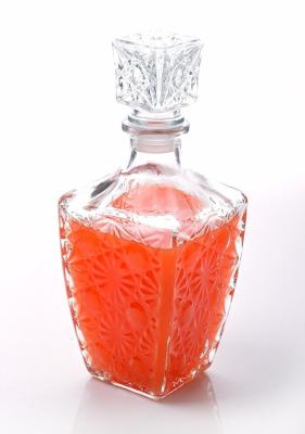 China vodka glass bottle /tequila glass bottle/whiskey glass bottle for sale