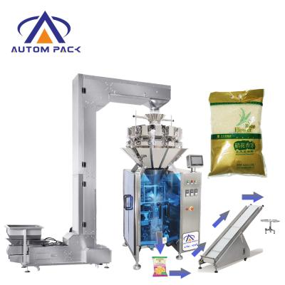 China AUTOM-420 Automatic Food Machine Vertical Sugar Rice Sachet Fill Sealing Packing Machine for sale