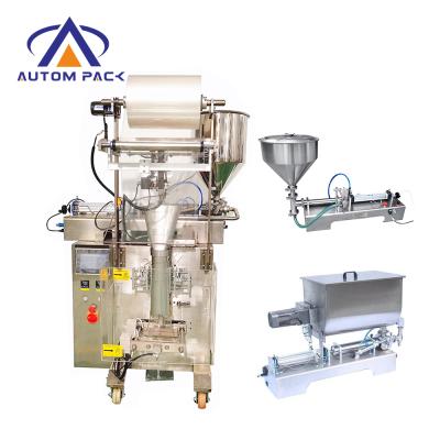 China Automatic Food Sachet Liquid Filling Honey Stick Packing Machine CE Certification for sale