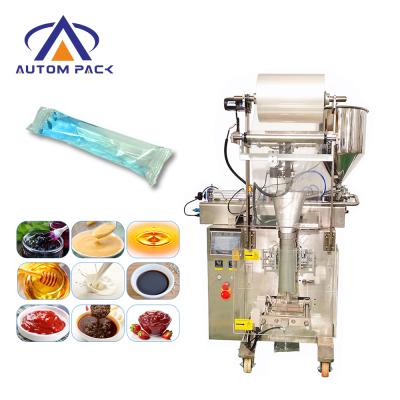 China 1-50g Food Shampoo Liquid Sachet Filling Gasket Filling Machine for sale