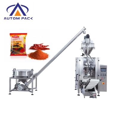 China Food Guangzhou Factory Price Auger Filler Sachet Pepper/Spice/Chilli Powder Packaging Machine for sale