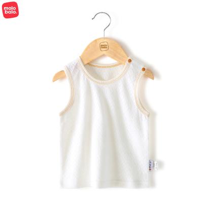 China New Arrival Casual Baby Vest Cotton Knitted Summer Baby Clothes Boys Unisex Toddler Girls OEM Newborn Infant Baby Tops for sale