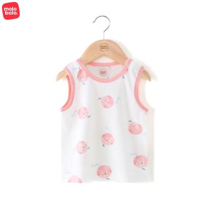 China New Arrival Casual Baby Vest Cotton Knitted Summer Baby Clothes Boys Unisex Toddler Girls OEM Newborn Infant Baby Tops for sale