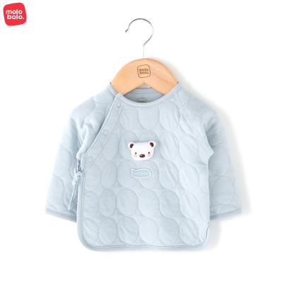 China 2022 Cute Autumn And Winter Baby Clothes New Arrival Anti-pilling Cotton Padded Tops Newborn Baby Winter Clothes for sale