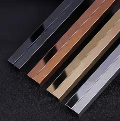 China Modern China Supply Moq Flexible Mirror Polished U Channel Stainless Steel Metal Tile Trim U Slot for sale