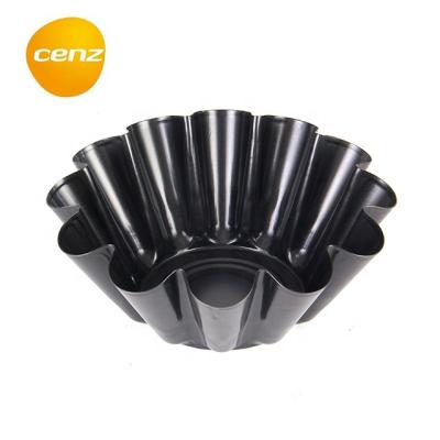 China Fluted Pipe Plate by Tray Rolling Round Cake Mold Deep Baking Bundt Viable Non-Stick Cake Molds Carbon Steel Cake Book for sale